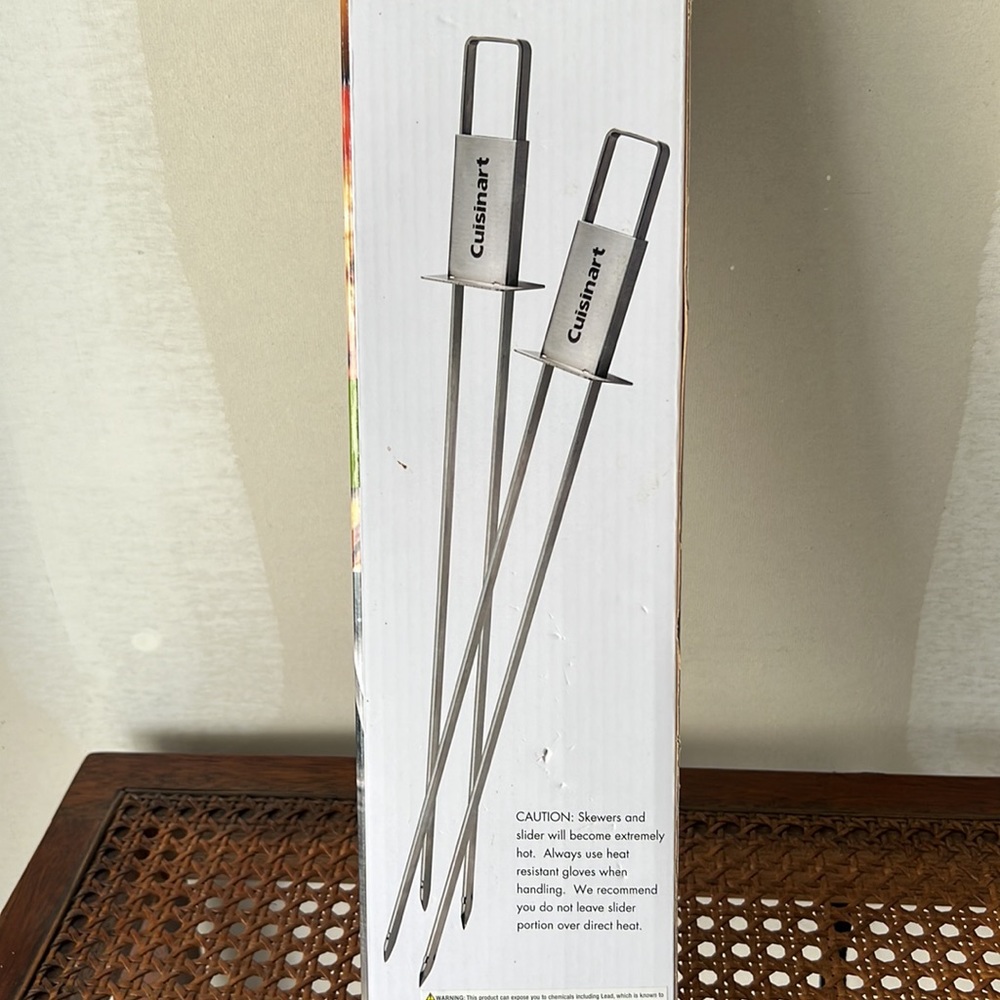 NIB Cuisinart Sliding Skewer Set🍢 - Picture 5 of 6
